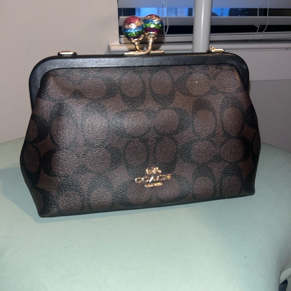 Coach Brown and Black Women's Bag